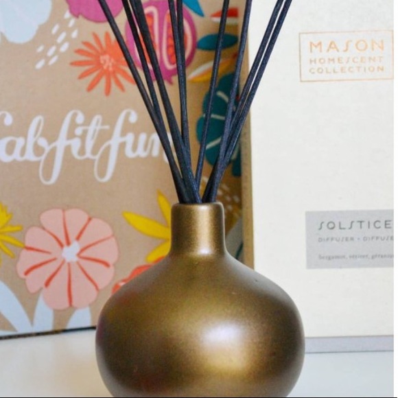 Pottery Barn Solstice Mason Ceramic Reed Diffuser
